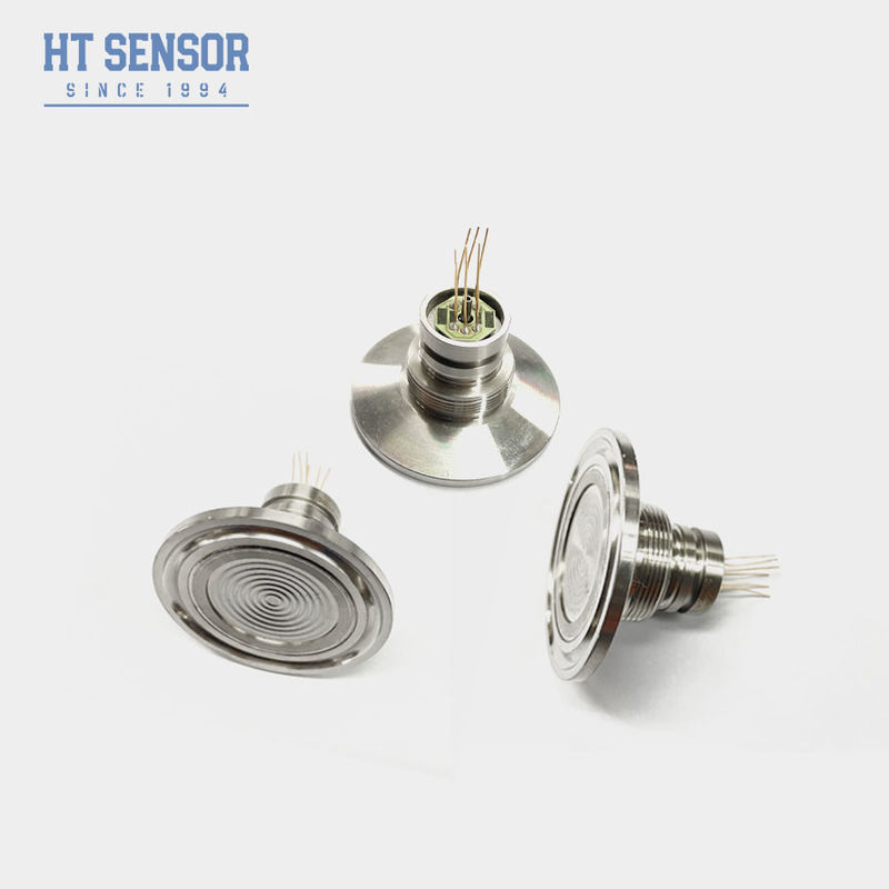 HT-IQ Flush Mounted Sensor Clamp Tightly Sealed Diaphragm Pressure Transducer